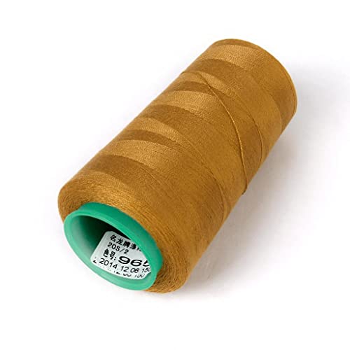 Hilo para máquina de coser 1500 yardas color dorado miniatura 4