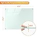 maxtek Magnetic Glass Dry Erase White Board, 48