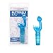 CalExotics Original Butterfly Kiss Vibrator - Multi-Speed Waterproof Vibe – Adult Sex Toys for Couples - Clitoral G Spot Massager – Blue