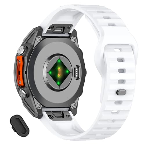 Correa de silicona 22mm compatible con Garmin Fenix y Tactix miniatura 1