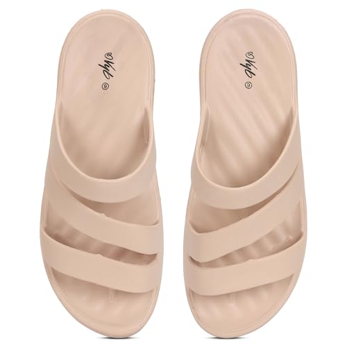 Image of Oodle Women Orthopedic Slippers Comfortable Flip Flops Slides | Anti Slip Lightweight Daily Wear Sliders
