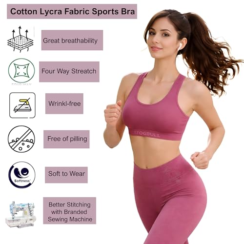 Image of Sports Bra Combo Pack for Gym Yoga Exercise Running Workout Regular Daily use