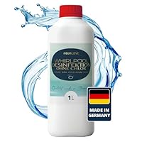 AGUALEVE® Whirlpooldesinfektion ohne Chlor 1 Ltr. *NEU* | chlorfreie Wasserdesinfektion mit Anti-Algen & Kristallklareffekt | speziell für Whirlpools entwickelt | Markenqualität Made in Germany