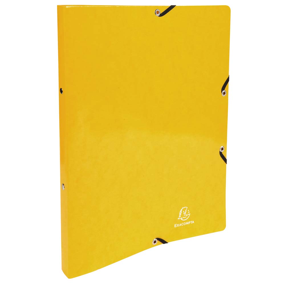Exacompta Iderama 15 Mm Ring Binder Pressboard A4 2 Rings Yellow