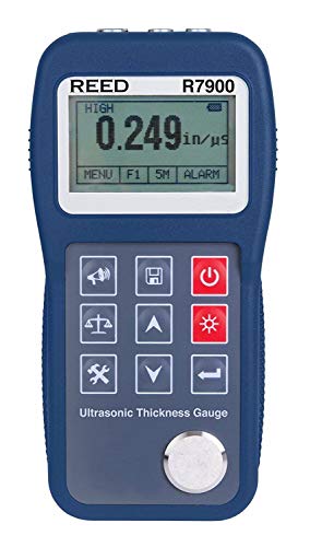 Reed Instruments R7900 Ultrasonic Thickness Gauge, 11.8" (300mm)