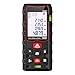 Laser Measure 196ft, Charcity Laser Distance Meter 60M(M/in/F) with 2 Bubble Levels, Mute Function IP54 Waterproof Large LCD Backlit, for Pythagorean Mode, Measuring Distance, Area, Volume
