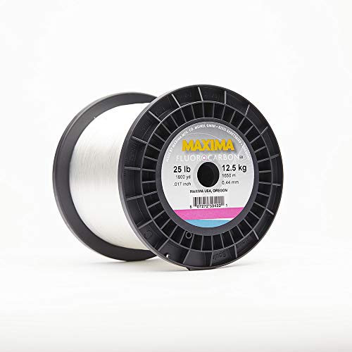 Maxima Fishing Line Service Spools, Fluorocarbon, 25-Pound/1800-Yard