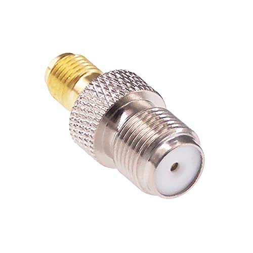 RFaha 5pcs SMA Female to F Female RF Coax Adapter SMA to F Coaxial Connector Adapter for HT Radio/Antenna/Coax Cable(F16-5) - Image 4