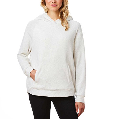 32 DEGREES Ladies Sherpa Lined Hoodie (XX-Large, Cream)