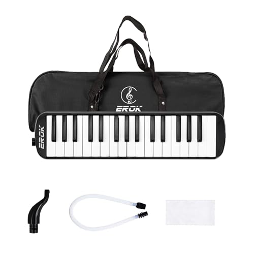 EROK 32-Key Melodica Keyboard with Carry Bag