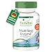 Produktbild Fairvital | Multi Vegi Enzyme - 90 Kapseln - 100% pflanzlicher Enzymkomplex mit Bromelain + Papain + Amylase + Lipase + Lipase + Protease + Rutin - für eine zeitverzögerte Freisetzung