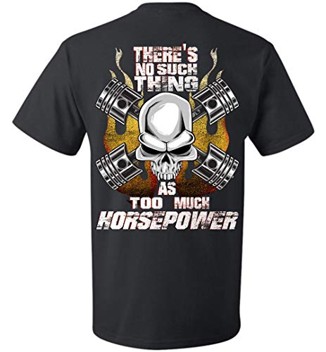 Aggressive Thread Gearhead High Performance Vehicle Enthusiasts T-Shirt Black