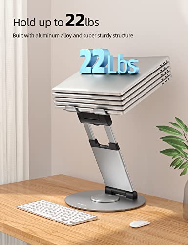 Nulaxy Telescopic 360 Rotating Laptop Stand — view 5