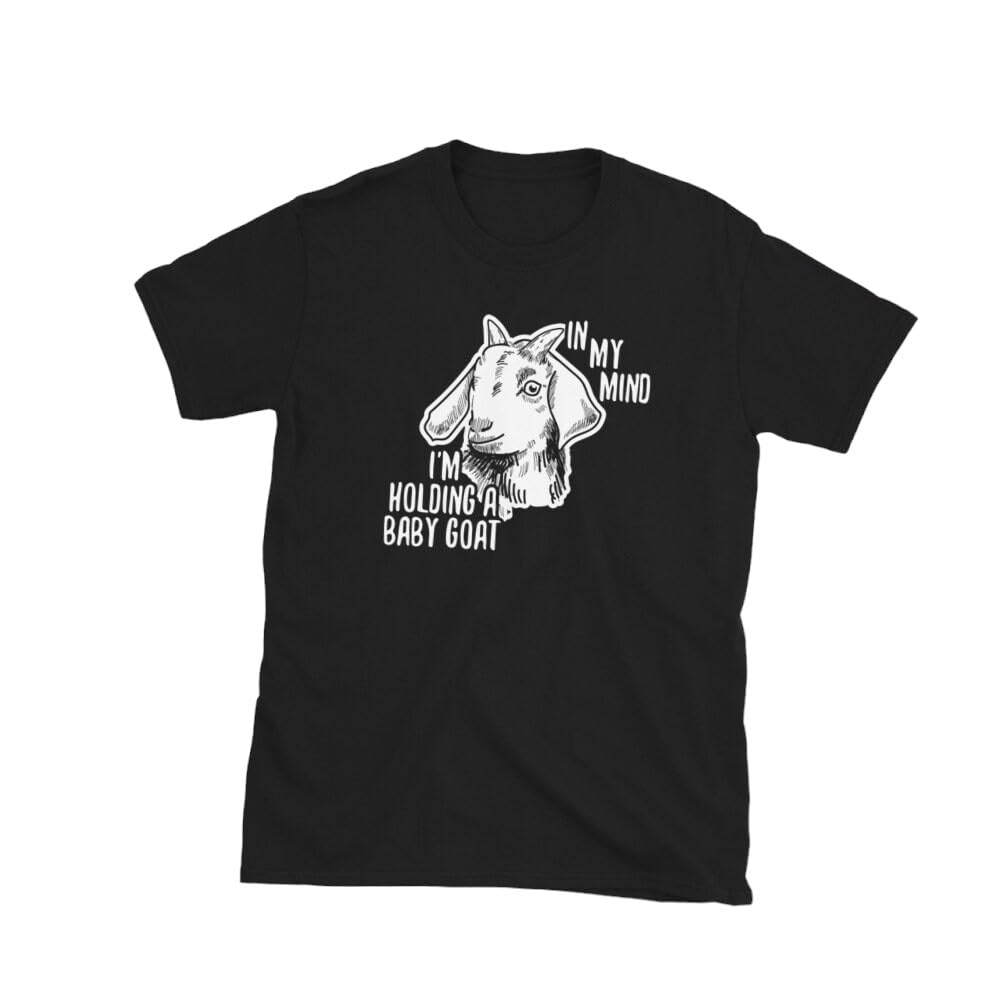 GenericFunny In My Mind I Am Holding A Baby Goat Shirt T Shirt Tshirt Tee Shirt