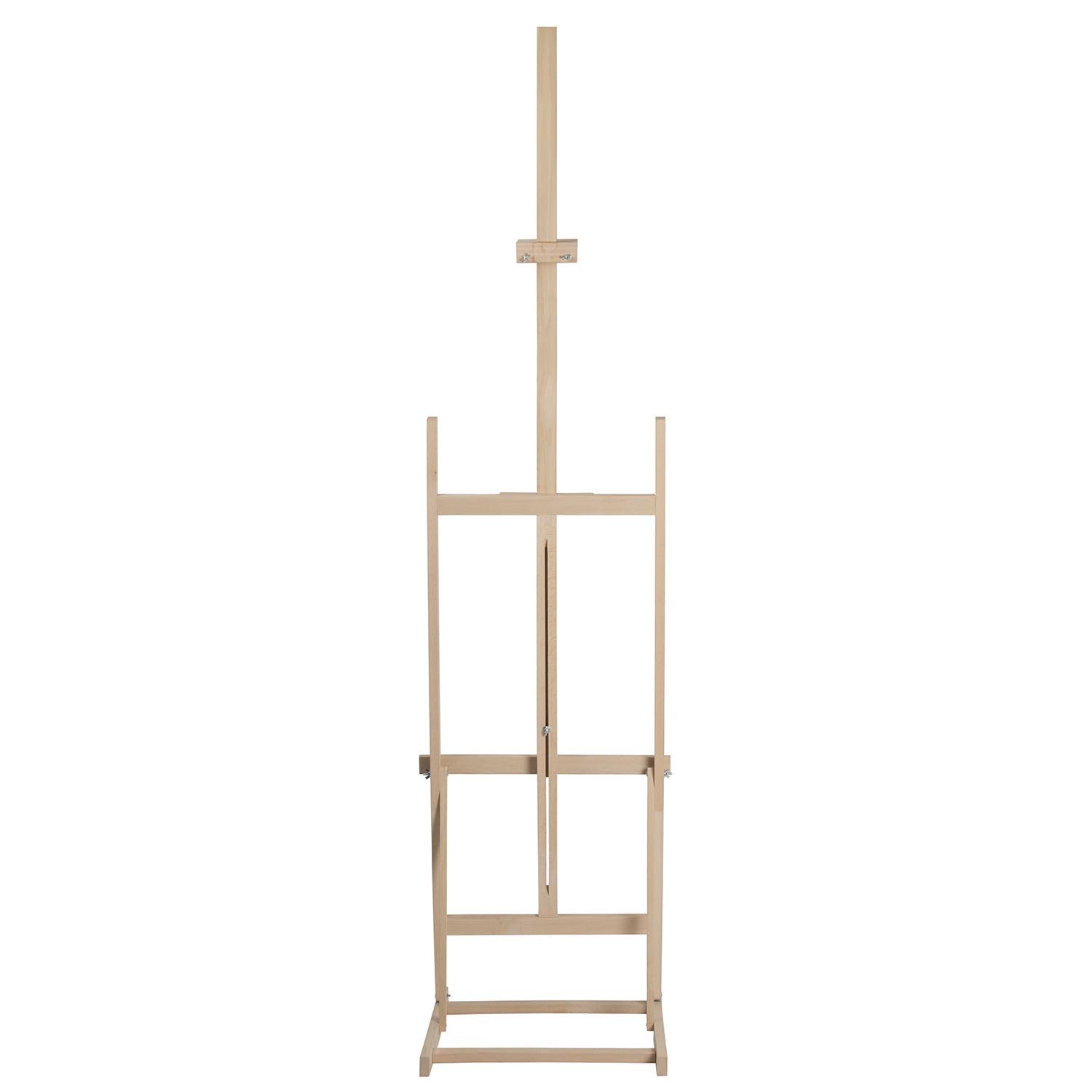 Cavalletto grande in legno con angolo di inclinazione regolabile, 170/230 cm