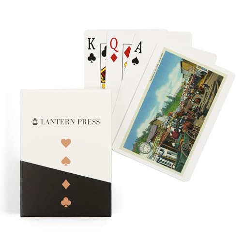 Lantern Press Deadwood South Dakota 52 Cartas Póker