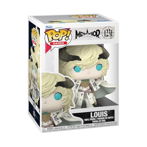 Funko Pop! Games: Metaphor Refantazio - Louis - Figura de Vinilo Coleccionable - Idea de Regalo - Mercancía Oficial - Juguetes para niños y Adultos - Figura Modelo para coleccionistas y exhibición