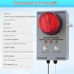 Professional Water Leak Alarm Detector, 120dB Audible Visual Alarm - Image 4