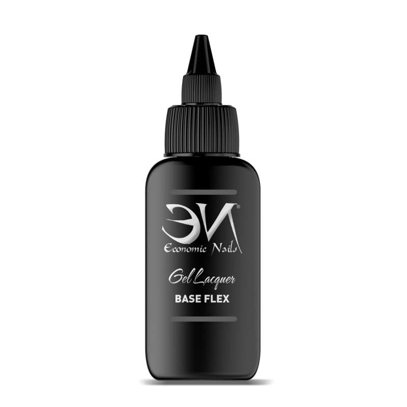 Base Flex Refill (Transparente) 50ml | Base de uñas | Base Builder | Esmaltes Semipermanentes de Economic Nails