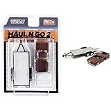 Haul N Go 2' Trailer and Rusted Truck Body Diecast Set of 2 Pieces for 1/64 Scale Models by American...