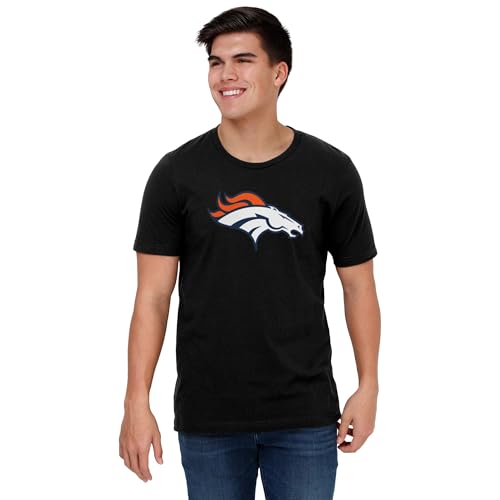 Image of FOCO Men's NFL Team Primary Logo Black Short Sleeve T-Shirt