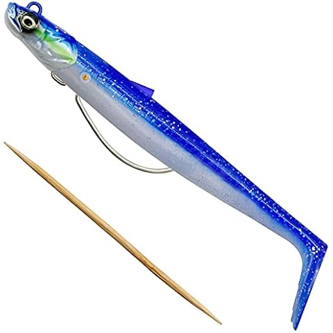 SAVAGE GEAR Ralistic Soft Bait Lure SANDEEL V2 Weedless 13cm/31g Cover