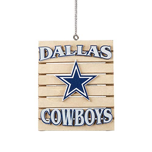 FOCO Dallas Cowboys NFL Wood Pallet Sign Ornament
