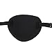 NUOLUX Pirate Eye Patch Skull Crossbone Eye Mask - Pirate Accessories for Halloween (Black)