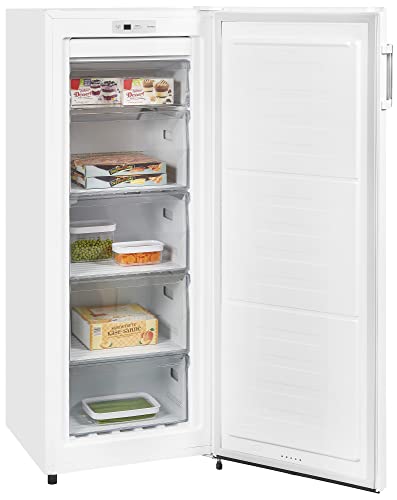 Foto von Exquisit Gefrierschrank GS231-NF-H-010E weiss | Standgerät | 155 l Volumen | Weiß | No Frost | Schnellgefrier-Funktion | Türanschlag wechselbar | Gefrierschubladen