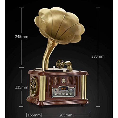 Tourne-Disque phonographe rétro avec Haut-Parleur Bluetooth, entrée auxiliaire, Port USB pour Lecteur Flash, Platine… - Les Beatles, Paul McCartney, John Lennon, RIngo Starr, George Harrison Tourne-Disque phonographe rétro avec Haut-Parleur Bluetooth, entrée auxiliaire, Port USB pour Lecteur Flash, Platine… – Image 6