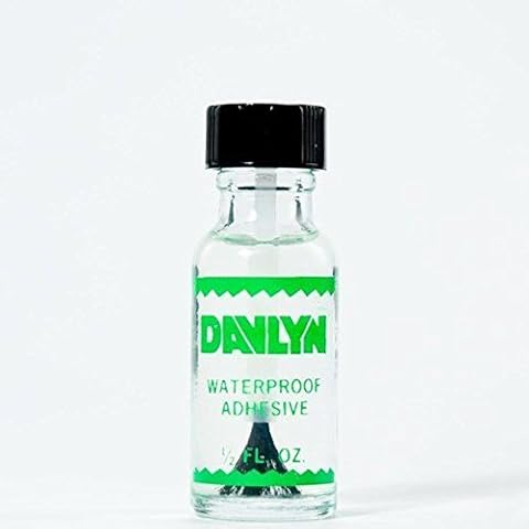 Wig glue Adhesive for Lace Front Wig and Toupee; Davlyn Green Adhesive Works well with Oily Skin; Attach Wig with Glue: Lace or Polyurethane Liquid Adhesive Hair by Davlyn Cover