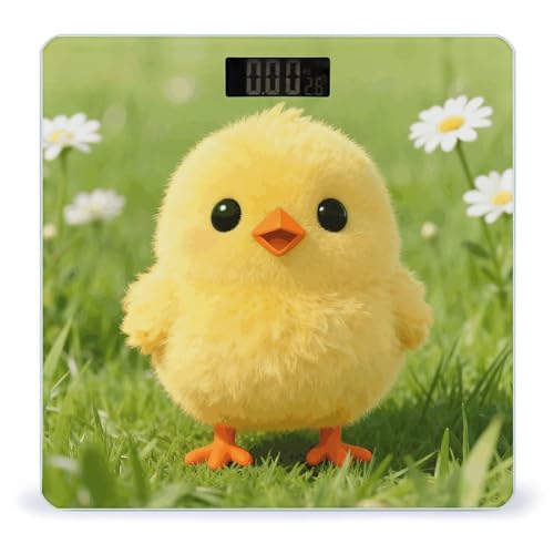 Báscula Digital para Baño Cute Chickens 180kg miniatura 1