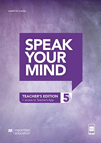 Speak your mind – Teacher’s edition with-app – 5