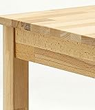 Robas Lund Tisch, Esszimmertisch Kernbuche/Massivholz - 9