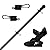 HOOSUN Flag Pole Kit 6 FT,Flag Pole with Bracket,Heavy Stainless Steel Garden Flagpole, Home,Commercial,Outdoor Wall Mounted Flagpole,House Flag Poles for Porch (6 FT, Black)