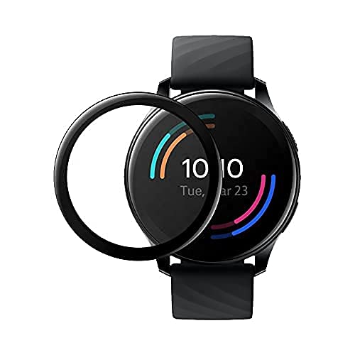 Edge to Edge 9h Hardness 5D Anti Fingerprint Screen Protector for OnePlus Watch/One Plus Watch (Black)-image-37