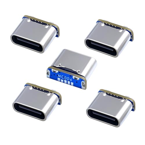 Conector Mini-USB hembra tipo C 5 piezas miniatura 1