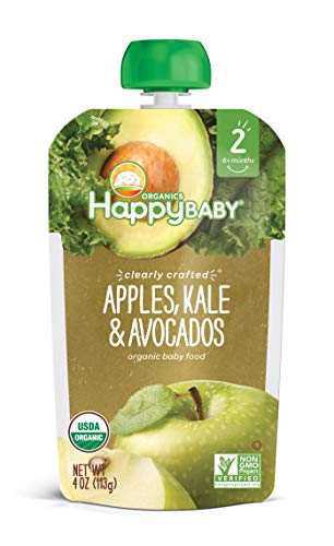 Happy Baby S2, Apple Kale Avocado, 4 oz