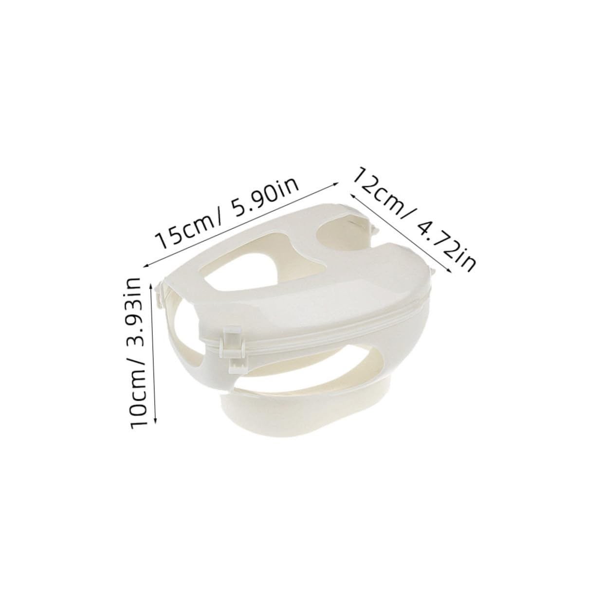 HANABASS Practical Pigeon Feeding Holder Injection Fixers 6pcs Pp Material for Pigeon Care and Observati