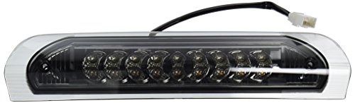 Spec-D Tuning LT-RAM02RBGLED-CY Dodge Ram 1500 Standard Crew Exteneded Smoked Lens 3Rd Third Led Brake Light