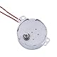 Synchroner Eier-Turner-Motor, 220V AC Hühnerei-Turner-Rotator-Inkubatormotor mit Anschluss Hühner Enten