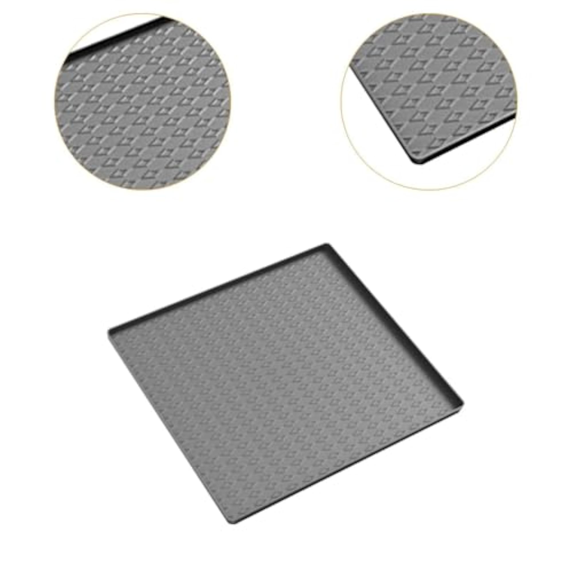 Washer and Dryer Cover with Raised Edges