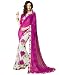 Indian Ethnic Bollywood Saree Party Wear Pakistani Designer Sari Wedding,Pink,Free Size(Unstitched blouse)