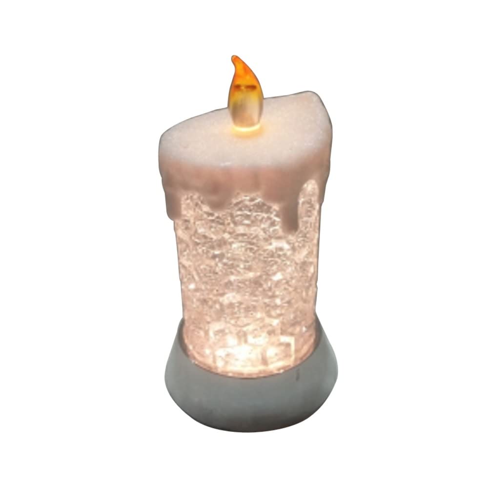 Santas Forest 21605 Christmas Candle Ice Prelit, Plastic (Pack of 6)