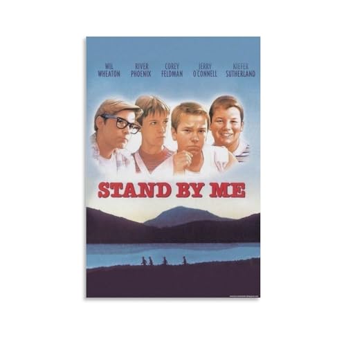 Poster Stand by Me pour habiller un grand mur vide avec une toile HD sans cadre
