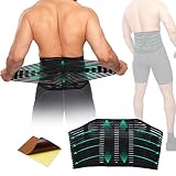 ❤️ ALIVIA INMEDIATAMENTE EL DOLOR DE ESPALDA: Esta faja lumbar sujeta y contiene la zona lumbar, además de ayudar a mejorar la funcionalidad y reducir el dolor de la espalda. Son recomendadas para dolor lumbar moderado o severo, postoperatorios y ciática. También están indicadas como soporte en determinadas actividades laborales que fuercen la zona lumbar.