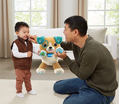 Vtech Baby Magische-Pfoten-Hündchen – Personalisierbares, sprechendes Plüschtier mit magischen Musikpfoten – Für Kinder von 1-5 Jahren