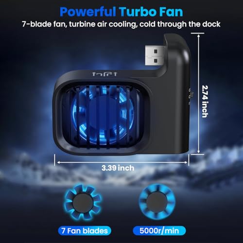 Image of ZORBES Cooling Fan for Nintendo Switch 2 Dock, Charging Dock Cooling Fan with Built-in USB Port, 2 Speeds, USB Plug-in Cooler Low Noise Heat Dissipation Fan Cooler, Cool Down Accessories for Switch