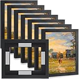 Qunclay 4-Pack 8x10 Canvas Floating Frame