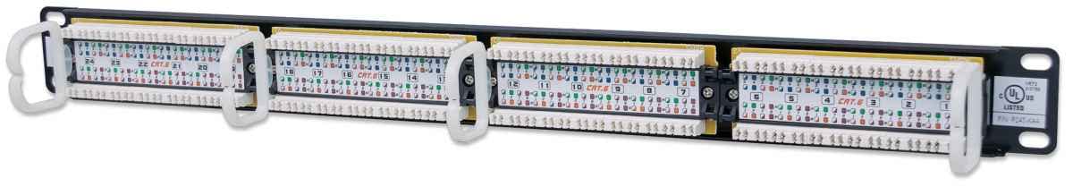 Intellinet Panneau de Brassage 24 Ports 520959 Cat 6 1 UH